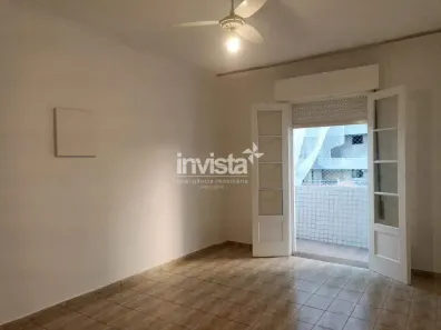 Apartamento com 2 Quartos para alugar, 90m² no Gonzaga, Santos