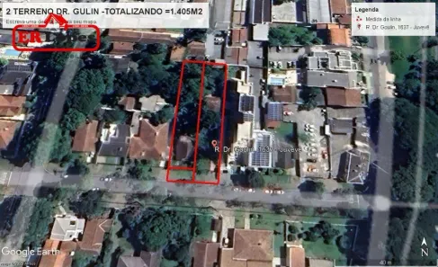 Lote/Terreno à venda, 1352m² no Juvevê, Curitiba