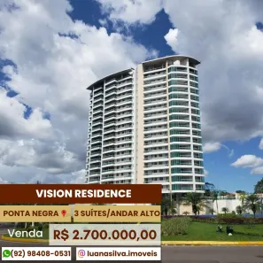 Apartamento com 3 Quartos à venda, 152m² no Ponta Negra, Manaus