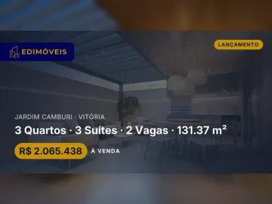 Apartamento com 3 Quartos à venda, 131m² no Jardim Camburi, Vitória