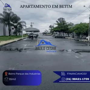 Apartamento com 2 Quartos à venda, 55m² no Parque das Indústrias, Betim