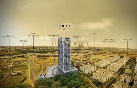 Apartamento com 1 Quarto à venda, 55m² no Gávea, Uberlândia