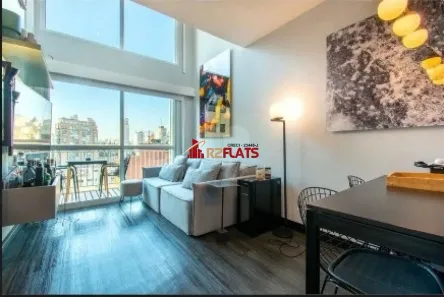 Flat com 1 Quarto para alugar, 50m² no Vila Nova Conceição, São Paulo