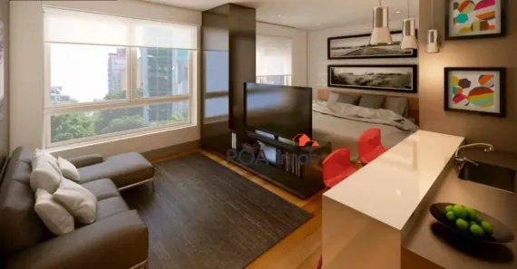 Apartamento com 1 Quarto para alugar, 44m² no Moinhos de Vento, Porto Alegre