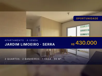 Apartamento com 2 Quartos à venda, 55m² no Jardim Limoeiro, Serra