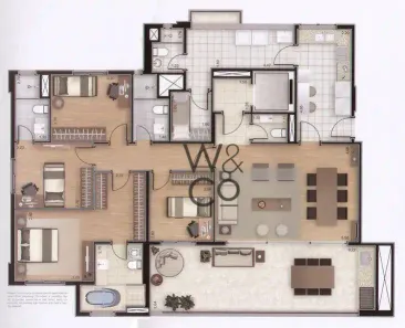 Apartamento com 3 Quartos à venda, 151m² no Itaim Bibi, São Paulo