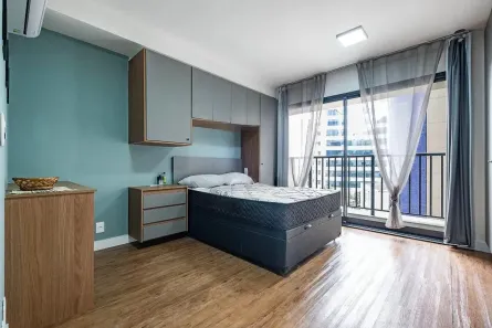 Kitnet com 1 Quarto à venda, 27m² no Pinheiros, São Paulo