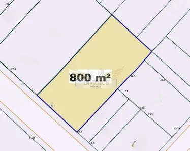 Lote/Terreno à venda, 800m² no Vila Assunção, Santo André