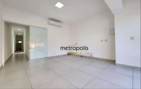 Sala Comercial para alugar, 126m² no Vila Assunção, Santo André