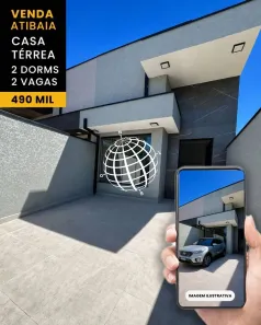 Casa com 2 Quartos à venda, 75m² no Jardim São Felipe, Atibaia