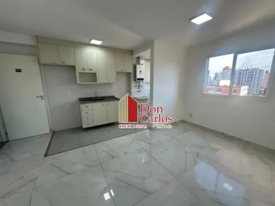 Apartamento com 2 Quartos para alugar, 47m² no Centro, Santo André