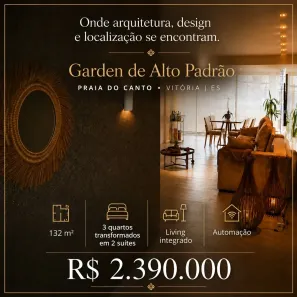 Apartamento com 2 Quartos à venda, 132m² no Praia do Canto, Vitória