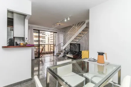 Apartamento com 2 Quartos para alugar, 78m² no Indianópolis, São Paulo