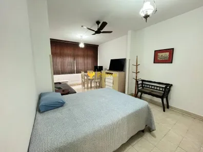 Apartamento com 1 Quarto para alugar, 40m² no Ponta da Praia, Santos