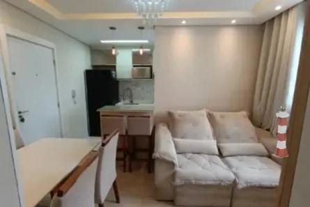 Apartamento com 2 Quartos à venda, 40m² no Areia Branca, Santos