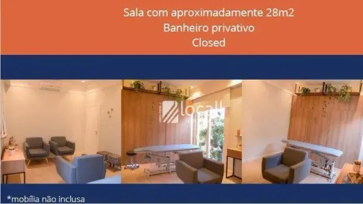 Sala Comercial para alugar, 28m² no Centro, São José do Rio Preto