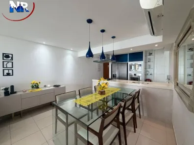 Apartamento com 3 Quartos para alugar, 101m² no Boqueirão, Praia Grande