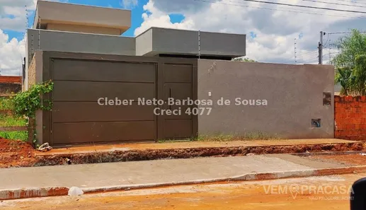 Casa com 3 Quartos à venda, 125m² no Parque Residencial dos Girassóis, Campo Grande