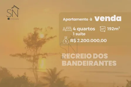 Apartamento com 4 Quartos à venda, 192m² no Recreio dos Bandeirantes, Rio de Janeiro