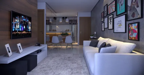 Apartamento com 2 Quartos à venda, 54m² no Residencial Recreio Panorama, Goiânia