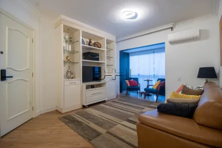 Apartamento com 3 Quartos para alugar, 90m² no Indianópolis, São Paulo