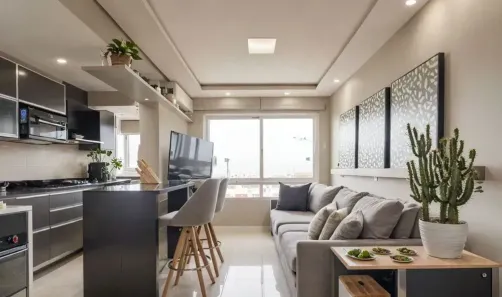 Apartamento com 2 Quartos à venda, 55m² no Jardim do Salso, Porto Alegre