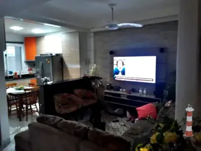 Sobrado com 2 Quartos à venda, 101m² no Parque São Vicente, São Vicente