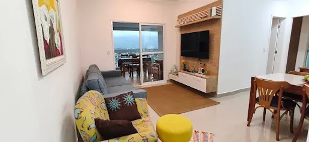 Apartamento com 2 Quartos para alugar, 75m² no Centro, Bertioga