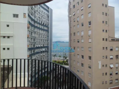 Apartamento com 1 Quarto para alugar, 40m² no Ponta da Praia, Santos