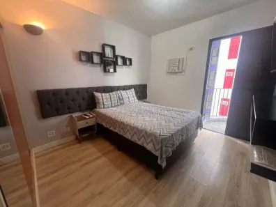 Flat com 1 Quarto à venda, 36m² no Centro, São Vicente