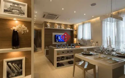 Apartamento com 2 Quartos à venda, 52m² no Campestre, Santo André