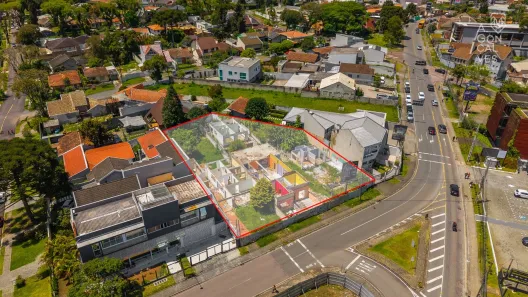 Lote/Terreno à venda, 1551m² no Bigorrilho, Curitiba
