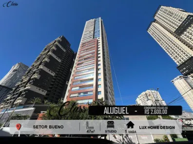Apartamento com 1 Quarto para alugar, 47m² no Setor Bueno, Goiânia