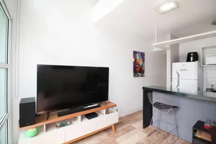 Apartamento com 1 Quarto para alugar, 45m² no Indianópolis, São Paulo