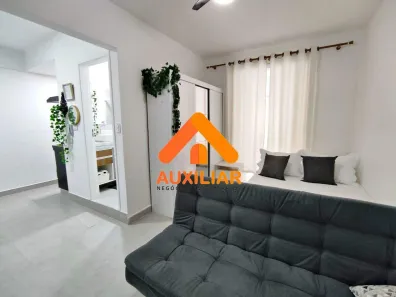 com 1 Quarto à venda, 37m² no Centro, São Vicente