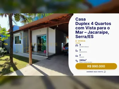 Casa com 4 Quartos à venda, 240m² no São Francisco, Serra