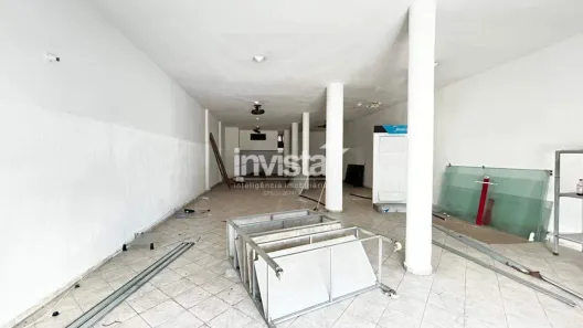 Ponto Comercial para alugar, 120m² no Vila Mathias, Santos