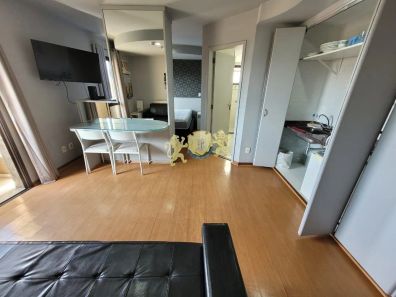 Flat com 1 Quarto à venda, 35m² no Brooklin Paulista, São Paulo