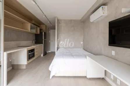 Apartamento com 1 Quarto para alugar, 26m² no Cerqueira César, São Paulo