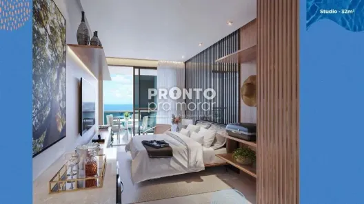 Flat com 1 Quarto à venda, 32m² no , Tamandaré