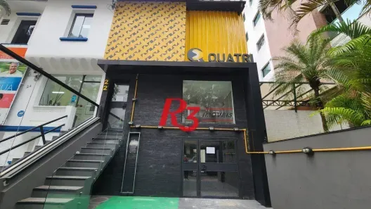 Imóvel Comercial com 4 Quartos para alugar, 200m² no Gonzaga, Santos