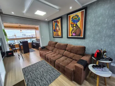 Apartamento com 2 Quartos para alugar, 80m² no Ocian, Praia Grande
