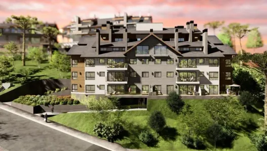 Apartamento com 1 Quarto à venda, 54m² no Moura, Gramado