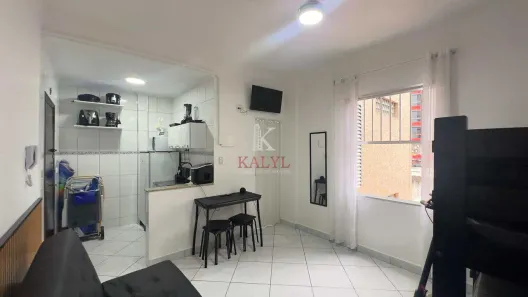 Kitnet com 1 Quarto à venda, 28m² no Guilhermina, Praia Grande