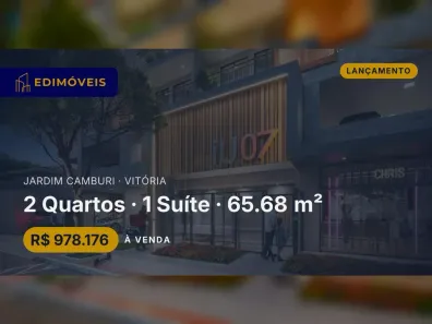 Apartamento com 2 Quartos à venda, 65m² no Jardim Camburi, Vitória