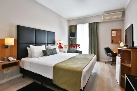 Flat com 1 Quarto à venda, 26m² no Indianópolis, São Paulo