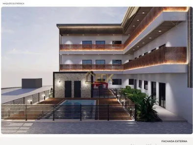 Apartamento com 2 Quartos à venda, 54m² no Maranduba, Ubatuba