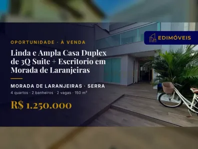 Casa com 4 Quartos à venda, 150m² no Morada de Laranjeiras, Serra