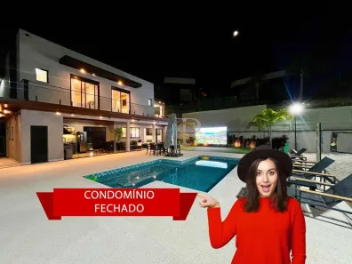 Casa de Condomínio com 5 Quartos à venda, 309m² no Usina, Atibaia