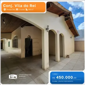 Casa com 5 Quartos à venda, 100m² no Parque 10 de Novembro, Manaus